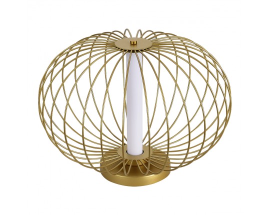 SL6124.204.01 Прикроватная лампа ST-Luce Золотистый/Золотистый LED 1*10W 3000K