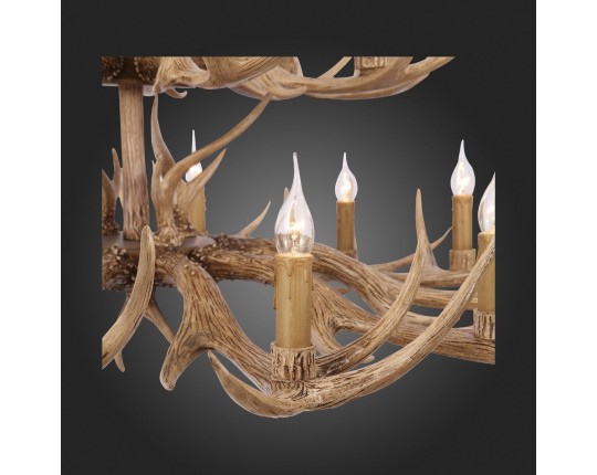 SL153.703.27 Люстра подвесная ST-Luce Светло-коричневый E14 27*40W (из 3-х коробок)