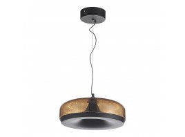 SL6014.603.01 Светильник подвесной ST-Luce Черный/Коричневый, с пузырьками LED 1*42W 3000K