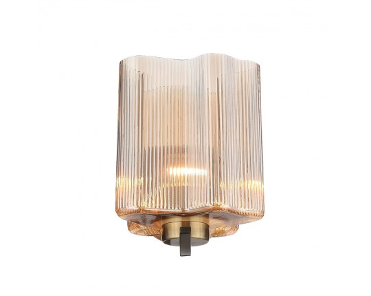 SL117.301.01 Бра ST-Luce Бронзовый/Янтарный E27 1*60W