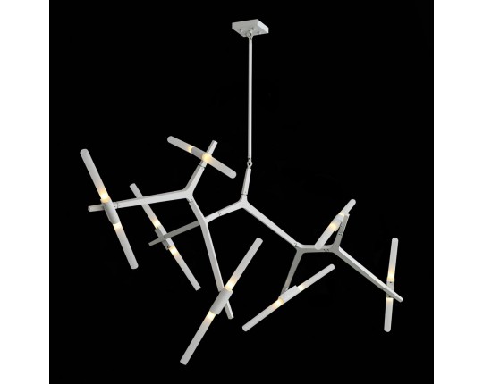 SL947.102.14 Люстра потолочная ST-Luce Серебристый/Белый G9 14*5W