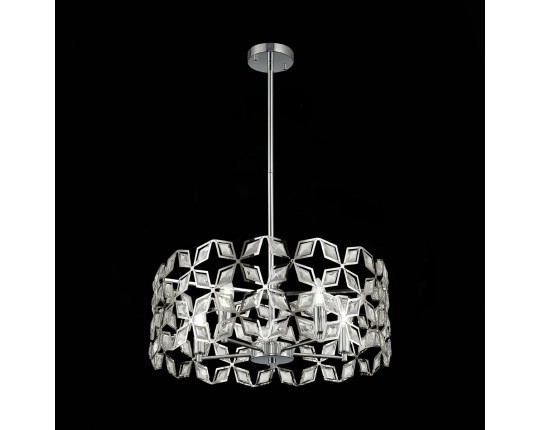 SL1104.103.05 Светильник подвесной ST-Luce хром/прозрачный E14 5*60W