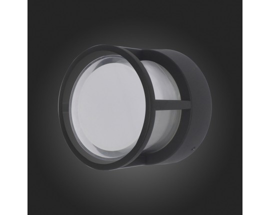 SL9504.411.01 Светильник уличный настенный ST-Luce Черный/Белый LED 1*5W 4000K