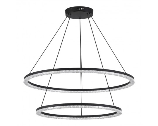 SL1018.403.02 Светильник подвесной ST-Luce черный/прозрачный LED 1*96W 4000K