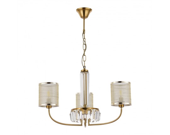 SLE1119-303-03 Светильник подвесной Латунь/Шампань E14 3*40W