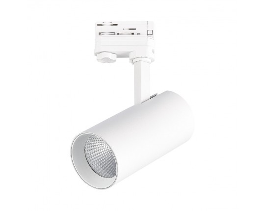 ST661.546.30 Св-к трек. Белый LED 1*30W 4000K 2 400Lm Ra>90 38° IP20 L170xW80xH245 165-265V