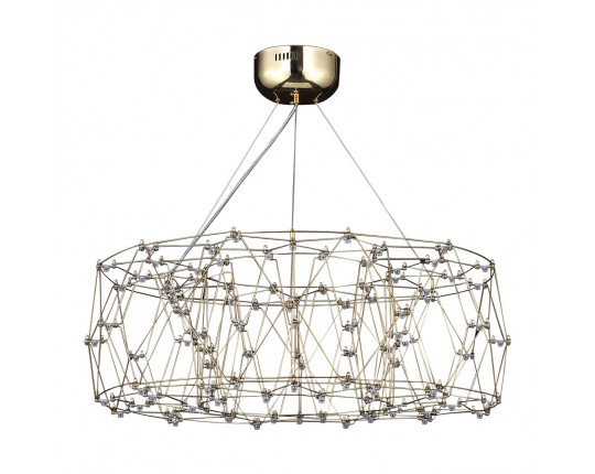 SL6602.203.48 Светильник подвесной ST-Luce Золотистый/Прозрачный LED 1*48W 4000K