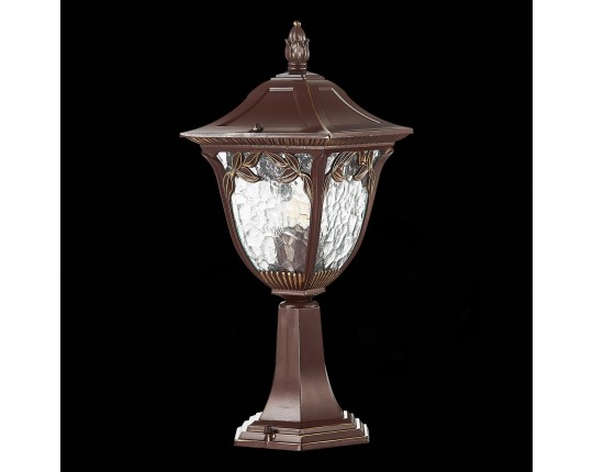 SL083.705.01 Светильник уличный наземный ST-Luce Кофейный/Кофейный, Прозрачный E27 1*60W