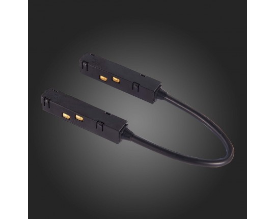 ST006.449.00 Коннектор питания угловой для магнитного шинопровода  ST-Luce Черный