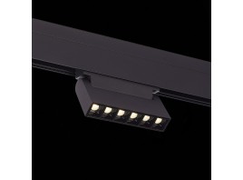 ST364.436.06 Магнитный трековый светильник Черный LED 1*6W 3000K 532Lm Ra>80 36° IP20 L120xW22xH108
