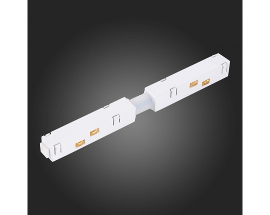 ST006.539.00 Коннектор питания прямой для магнитного шинопровода  ST-Luce Белый