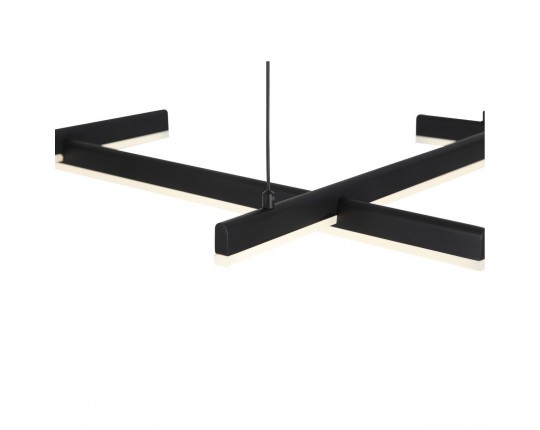 SL394.403.06 Люстра подвесная ST-Luce Черный/Белый LED 6*14W 4000K