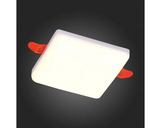 ST700.048.08 Св-к встр. Белый LED 1*8W 4000K 690Lm Ra80 120° IP20 L90xW90xH20 85-265V