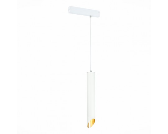 ST508.513.01 Св-к трек. Белый GU10 1*50W  IP20 D60xH400 180-240V Без ламп