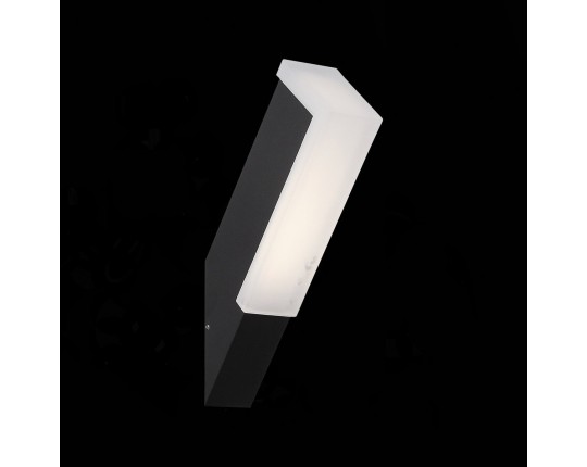 SL096.411.02 Светильник уличный настенный ST-Luce Черный/Белый LED 1*6W 4000K