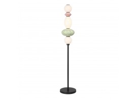 SL6134.405.01 Светильник напольный ST-Luce черный/розовый, зелёный, опаловый LED 1*20W 3000K