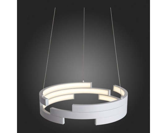 SL963.503.01 Люстра подвесная ST-Luce Белый/Белый LED 1*45W 4000K