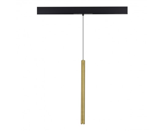 ST683.346.08 Магнитный трековый светильник Золотистый LED 1*8W 4000K 450Lm Ra90 24° IP20 D30xH500 48