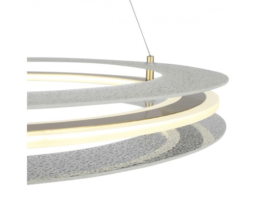 SL6245.203.01 Светильник подвесной ST-Luce золотистый/Прозрачный LED 1*40W 4000K