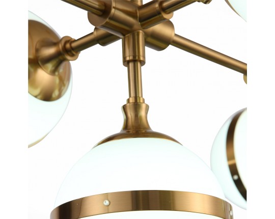 SL1157.303.09 Светильник подвесной ST-Luce Бронза/Белый E14 9*40W