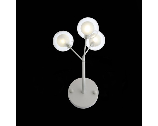 SL376.501.03 Бра ST-Luce Белый/Белый,Прозрачный G4 LED 3*2W