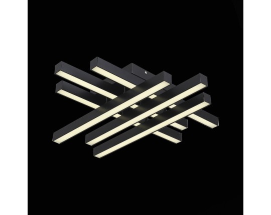 SL933.402.06 Люстра потолочная ST-Luce Черный/Белый,Черный LED 1*36W 3000K/4000K/6000K