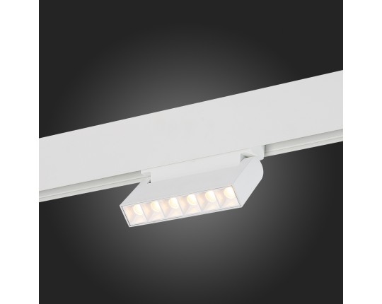 ST364.536.06 Магнитный трековый светильник белый LED 1*6W 3000K 532Lm Ra>80 36° IP20 L120xW22xH108 4