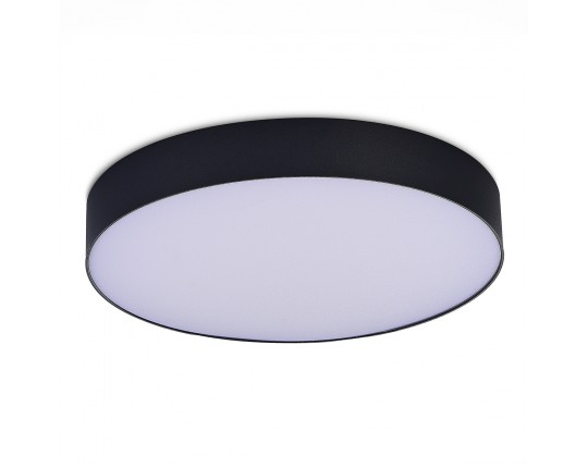 ST606.442.48 Светильник потолочный Черный LED 1*48W 4000K 4 320Lm Ra>85 120° IP20 D400xH55 185-265V