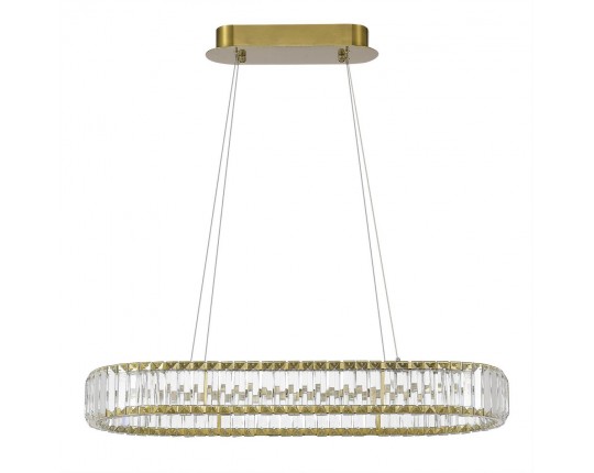 SL1622.323.01 Светильник подвесной ST-Luce Латунь/Прозрачный LED 1*60W 4000K