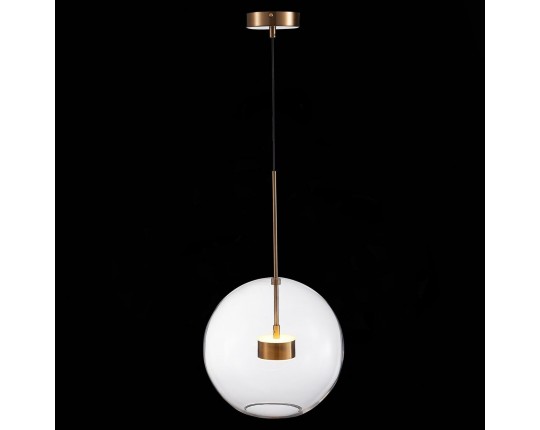 SL1133.223.01 Светильник подвесной ST-Luce Латунь/Прозрачный LED 1*14W 3000K