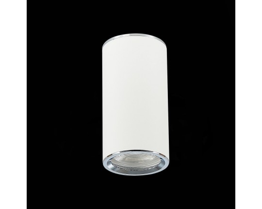 ST111.507.01 Светильник потолочный Белый GU10 1*50W  D54xH105 220V Без ламп