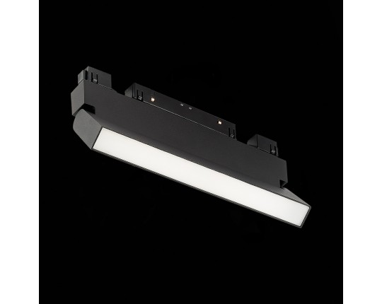 ST363.436.12 Магнитный трековый светильник Черный LED 1*12W 3000K 720Lm Ra>90 120 IP20 L219xW22xH108