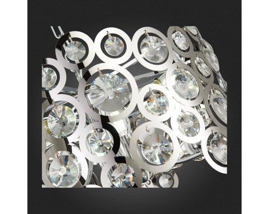 SL1103.103.08 Светильник подвесной ST-Luce Хром/Прозрачный,Хром E14 8*60W