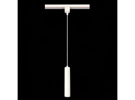 ST151.506.01 Светильник трековый Белый GU10 1*50W IP20 D54xH290 220V Без ламп