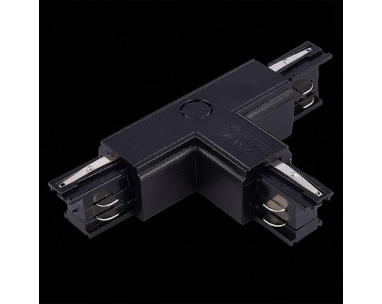 ST030.409.16L1 Т-оБразный токоподвод левый 1 для трехфазного шинопровода ST-Luce Черный