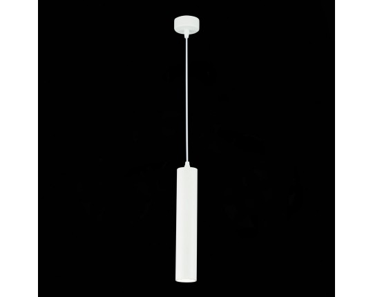 ST151.503.01 Светильник подвесной Белый GU10 1*50W  IP20 D54xH290 220V Без ламп