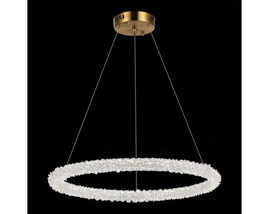 SL6110.213.01 Люстра подвесная ST-Luce Золотистый/Золотистый LED 1*35W 3000 - 6500K