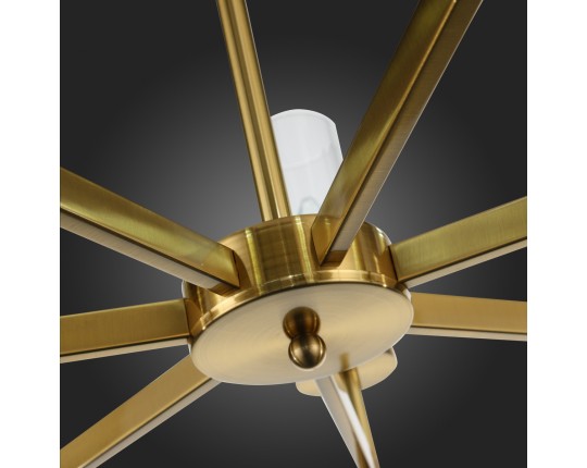 SL1159.303.07 Люстра подвесная ST-Luce Латунь/Латунь, Прозрачный E14 7*60W