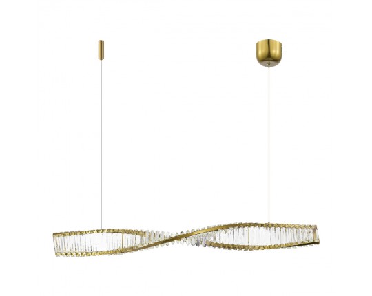 SL6205.323.01 Светильник подвесной ST-Luce Латунь/Прозрачный LED 1*25W 4000K