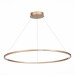 ST605.243.46 Светильник подвесной ST-Luce Золотистый/Белый LED 1*46W 4000K ST605.243.46 Светильник подвесной ST-Luce Золотистый/Белый LED 1*46W 4000K