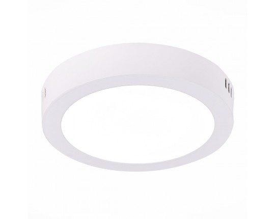 ST112.542.12 Светильник настенно-потолочный Белый LED 1*12W 4000K 795Lm Ra80 120° IP20 D160xH28 90-2