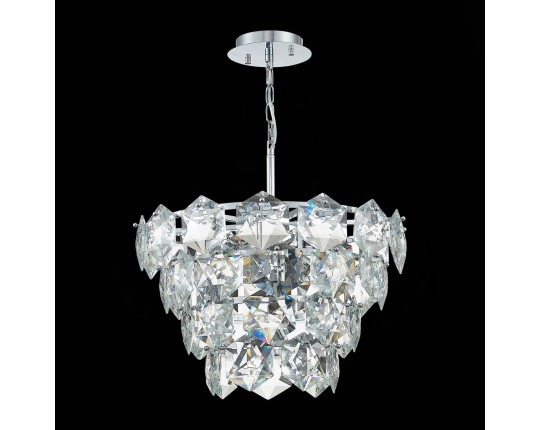 SL1631.103.06 Люстра подвесная ST-Luce Хром/Прозрачный E14 6*40W