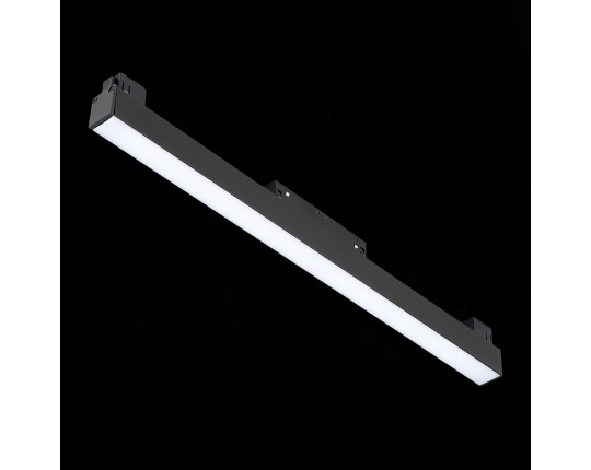 ST360.446.12 Магнитный трековый светильник Черный LED 1*12W 4000K 780Lm Ra>90 120 IP20 L406xW22xH44