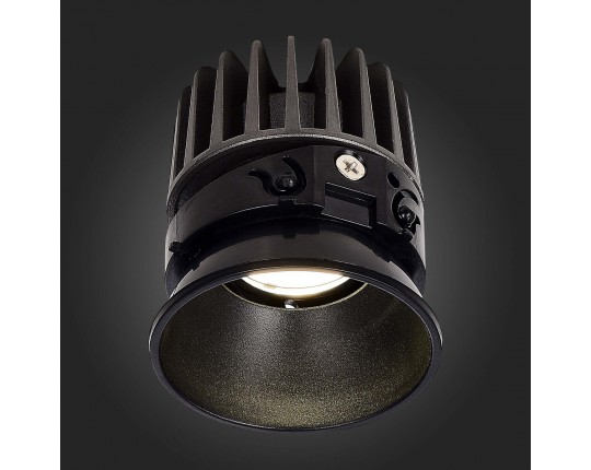 ST850.408.07 Светодиодный модуль SMART Черный LED 1*7W 2700K-6500K 560Lm Ra90 36° IP20 D69xH75 220-2