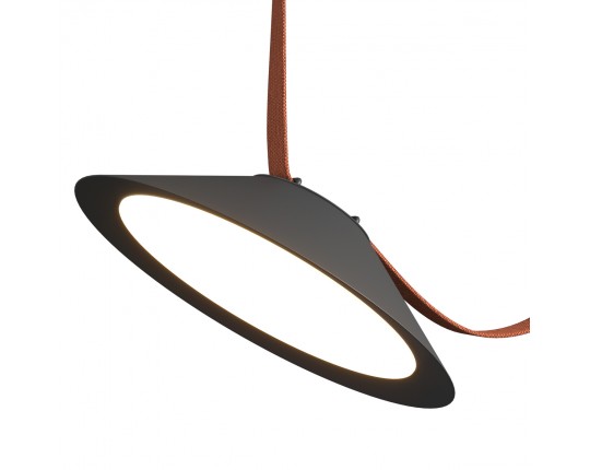 ST454.446.12 Св-к трек. Черный LED 1*12W 4000K 680Lm Ra90 120 IP20 D300xH71 48V