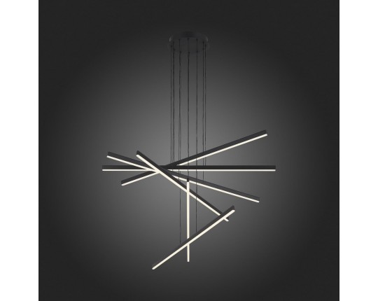 SL394.423.06 Люстра подвесная ST-Luce Черный/Белый LED 1*100W 4000K