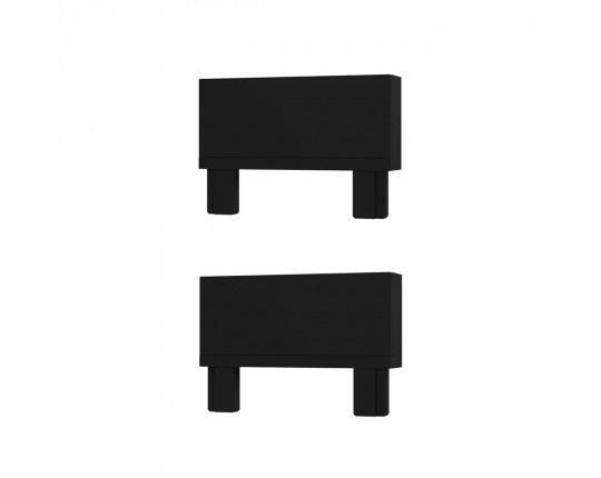 ST067.409.19 Торцевая заглушка SKYFLAT (2 шт) ST-Luce Черный