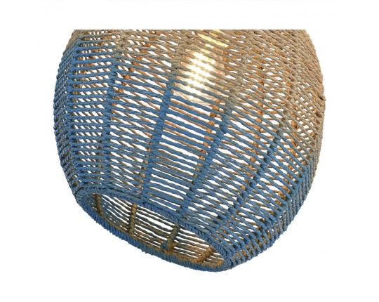 SL1514.523.01 Светильник подвесной ST-Luce Белый/Бежевый,Синий E27 1*40W