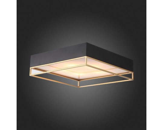 SL1127.422.05 Светильник потолочный ST-Luce Черный, Матовое золото/Белый E27 5*40W