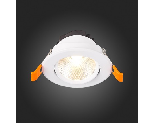 ST211.548.08.36 Св-к встр. Белый LED 1*8W 4000K 640Lm Ra80 36° IP20 D86xH50 220-240V